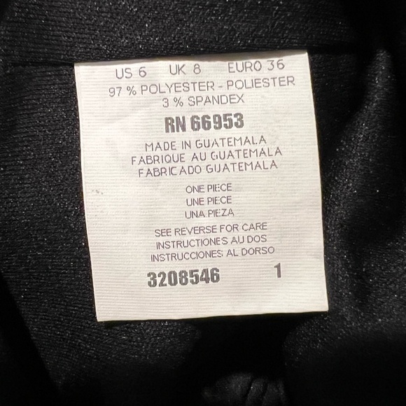 071. David Warren Gold Chocker Halter Dress SP EUC - Picture 9 of 10